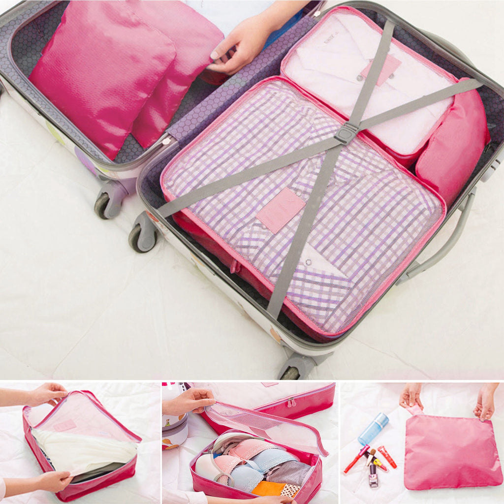 9-Piece Packing Cube Set – Travel Luggage Organizer