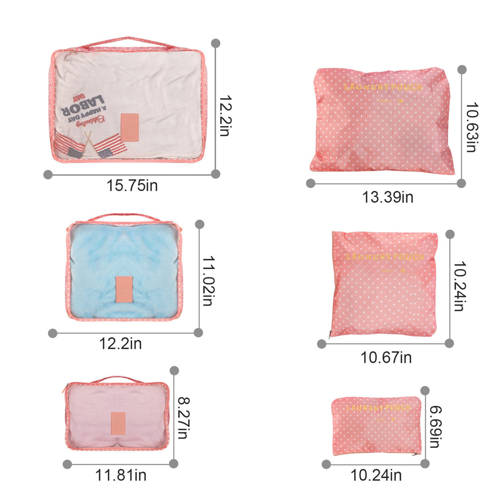 9-Piece Packing Cube Set – Travel Luggage Organizer