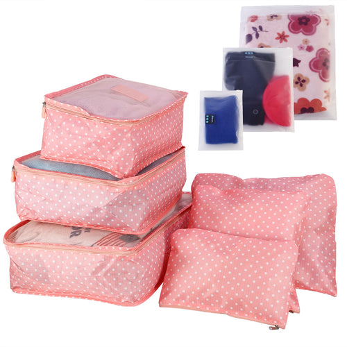 9-Piece Packing Cube Set – Travel Luggage Organizer