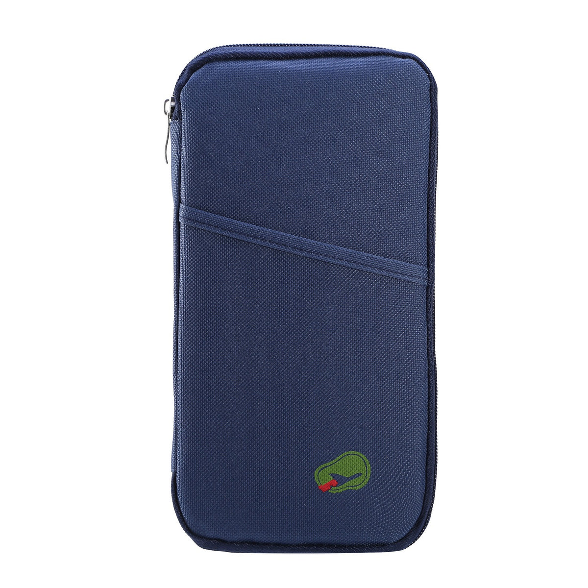 12-Pocket Travel Passport Wallet – Zip Document Organizer