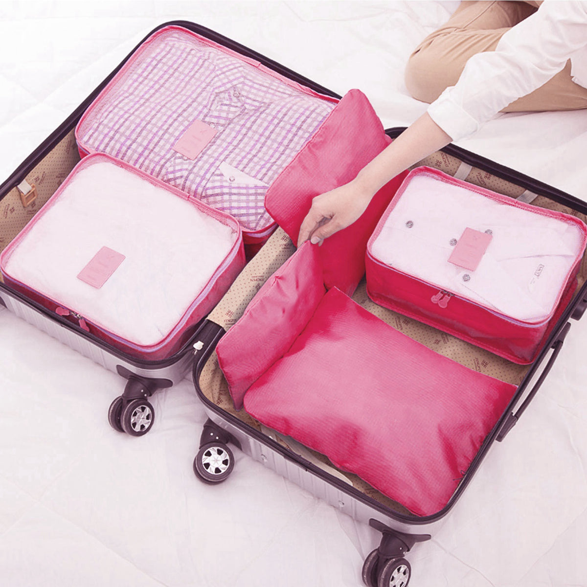 9-Piece Packing Cube Set – Travel Luggage Organizer