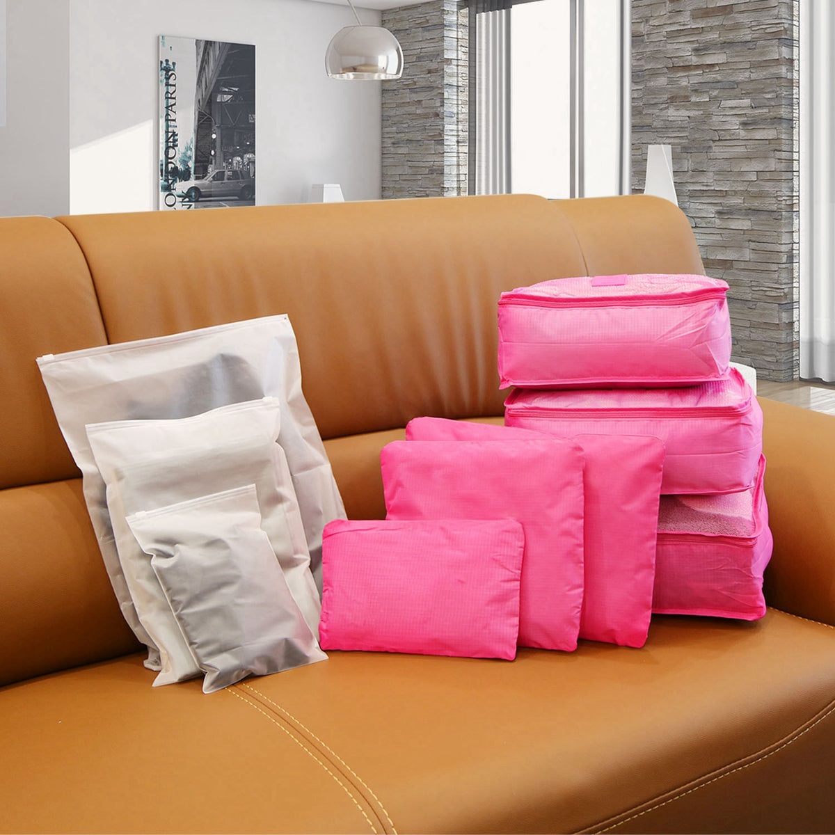 9-Piece Packing Cube Set – Travel Luggage Organizer