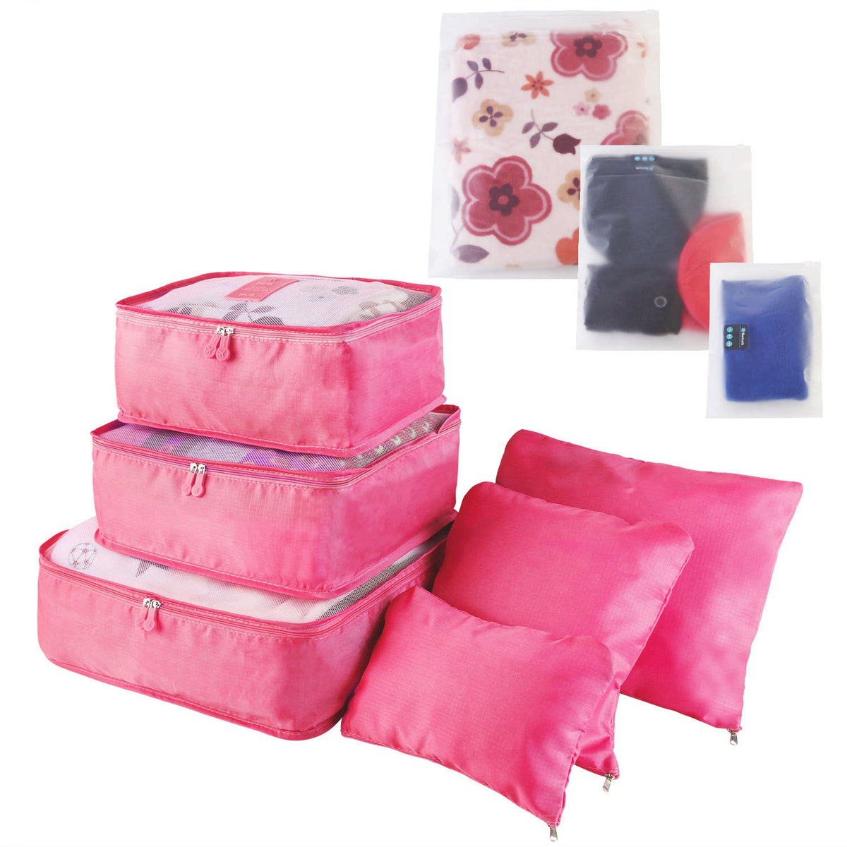 9-Piece Packing Cube Set – Travel Luggage Organizer